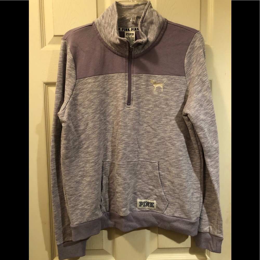 PINK Quarter Zip Sweatshirt